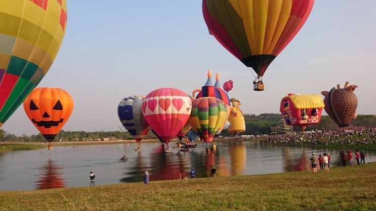 Balloon festival Chiang Rai Balloon festival Chiang Rai