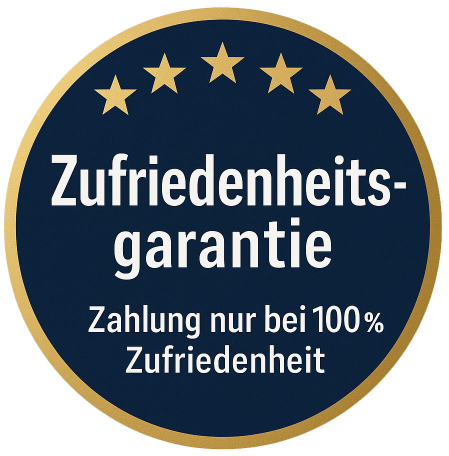 Zufriedenheitsgarantie