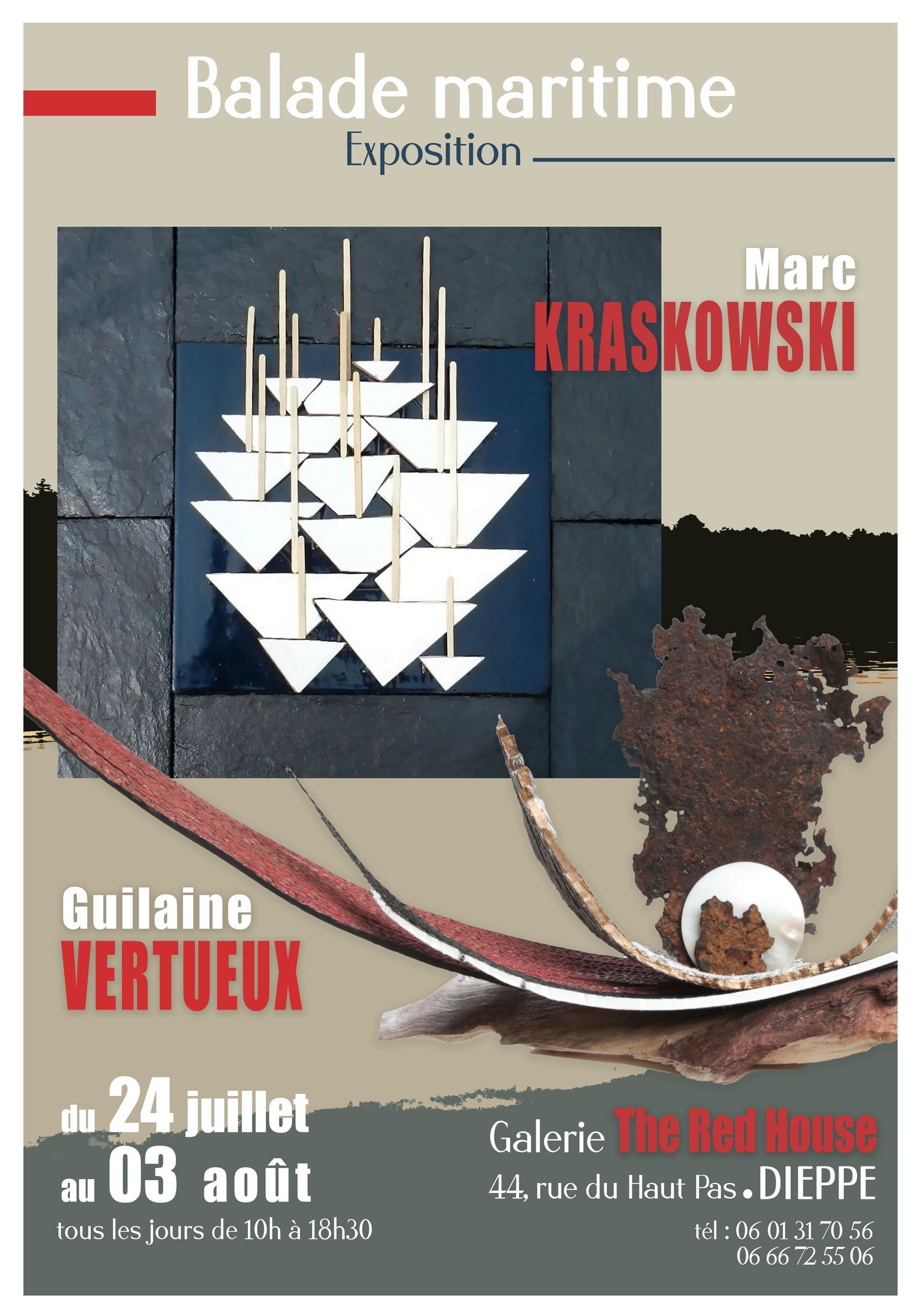 Invitation au vernissage du 5/12/2024