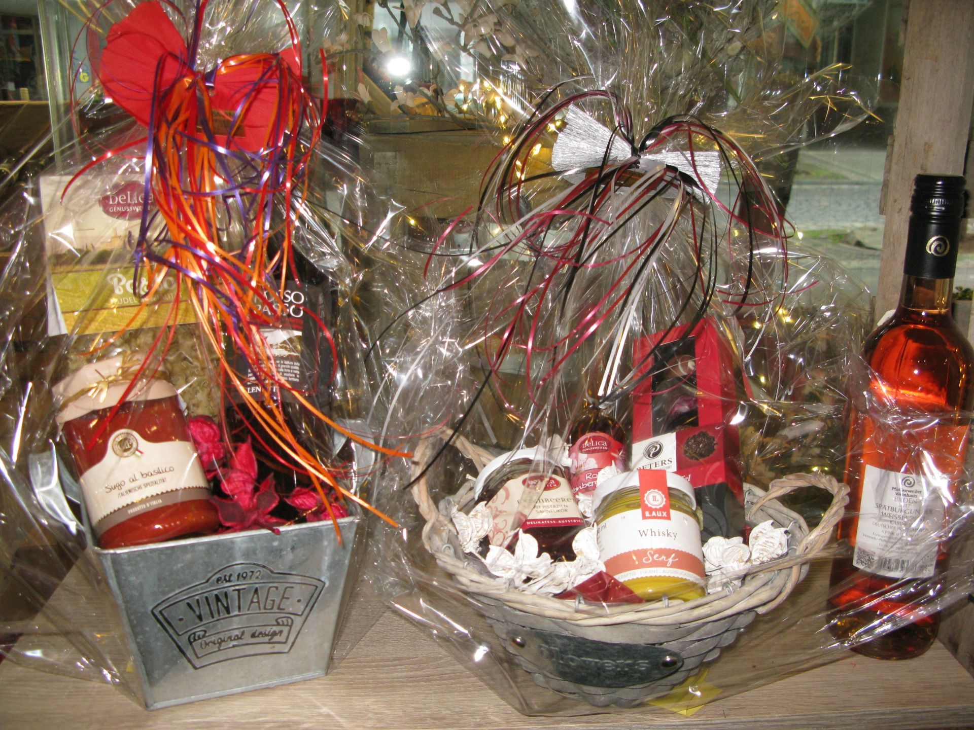 Geschenkkorb - Präsentkorb - Wein & Feinkost - Geschenkideen