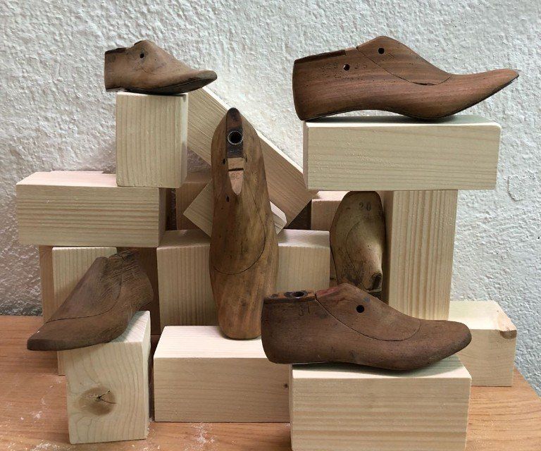 Figuras decorativas: horma de zapato