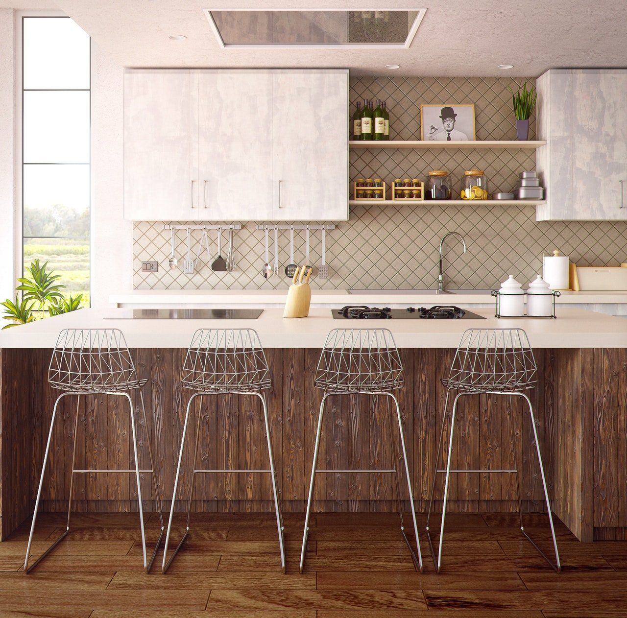 Azulejos de tendencia para cocinas Azulejos de moda para cocinas