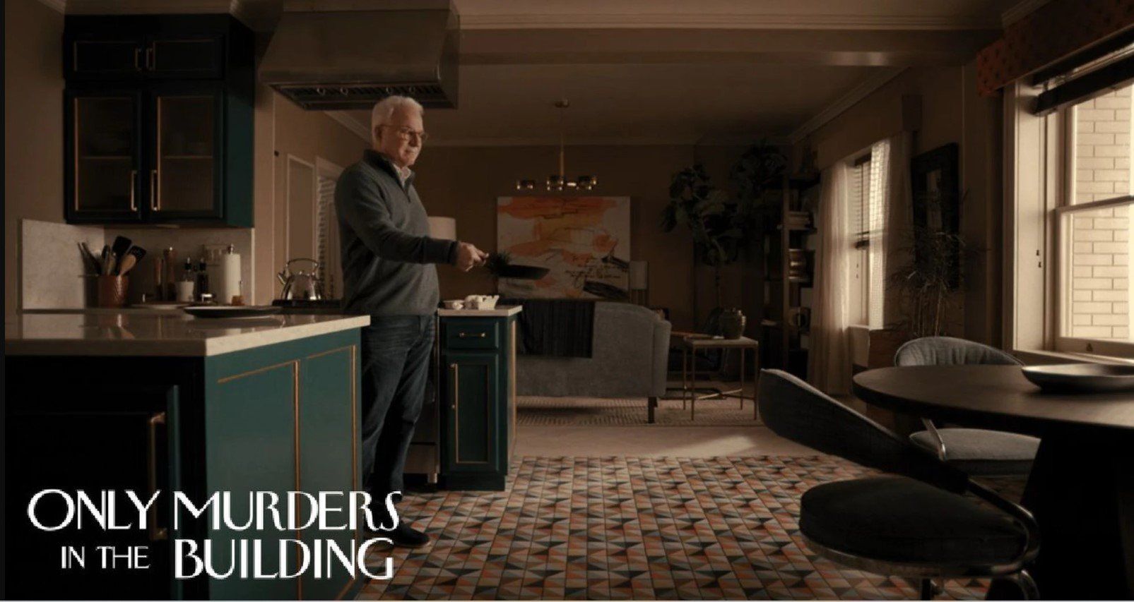 El interiorismo de la serie Solo asesinatos en el edificio El interiorismo de la serie Solo asesinatos en el edificio