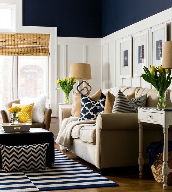 Estilo marinero con paredes de madera