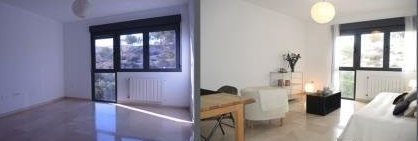 Home Staging de un salón Home Staging de un salón