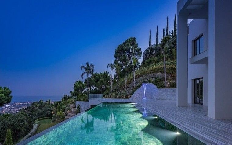 Piscina infinita de lujo Piscina infinita de lujo