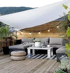 Textiles para la terraza