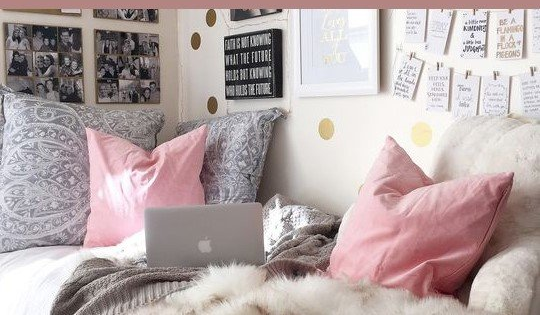 Habitación decorada al estilo Tumblr Habitacion Tumblr decorada