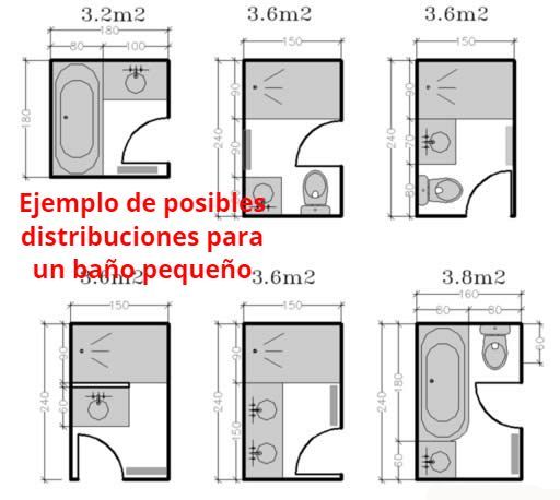 Planos de reforma de baño Planos de reforma de baño