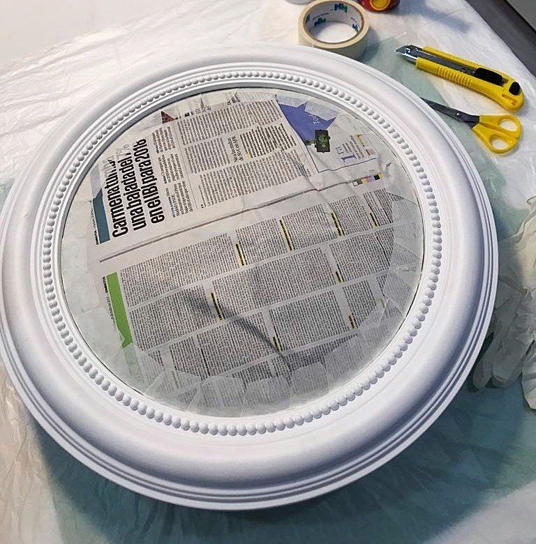 Restauracion de espejos y marcos por Inspiracion al Cuadrado