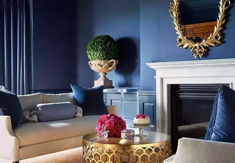 Decoración en tonos azul, en classic blue Decoracion en tonos azul, en classic blue