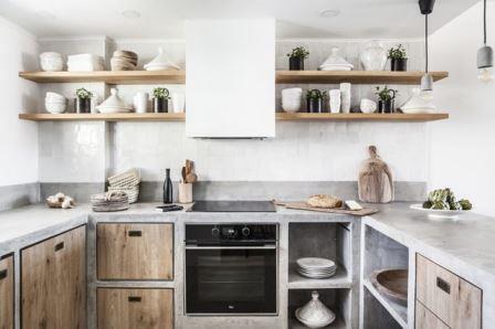 Diseño de cocina de obra