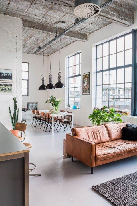 Comedor en estilo industrial 2021