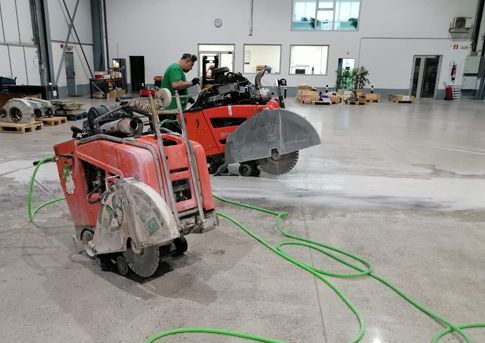 corte de hormigon, herramientas profesionales