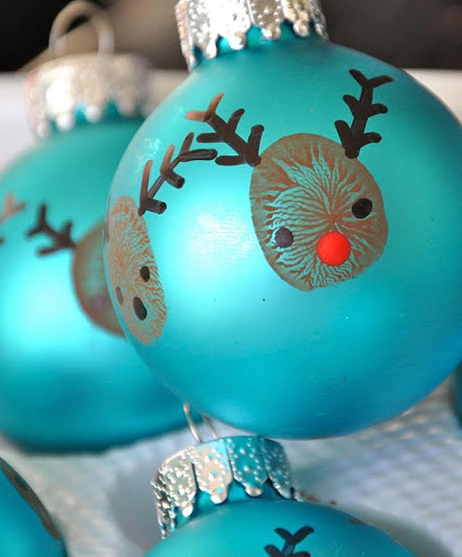 Manualidades y navidad: dactilopintura Manualidades navidad