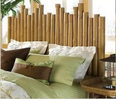 Cabecero de bambú