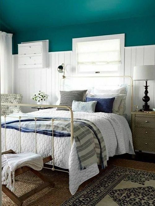 ¿De qué color pintar el techo de tu dormitorio? Pintar techo del dormitorio