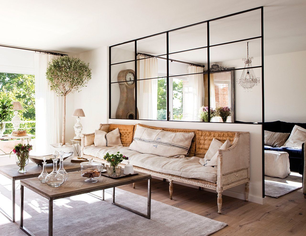 Cómo separar el salón. Por Inspiración al Cuadrado Como separar el salon. Por Inspiracion al Cuadrado