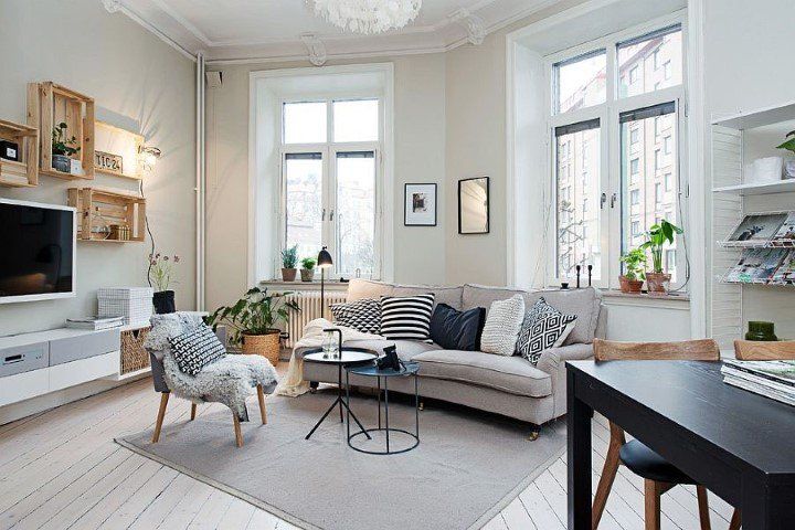 Consejos para comprar muebles y no equivocarse Salon de estilo nordico