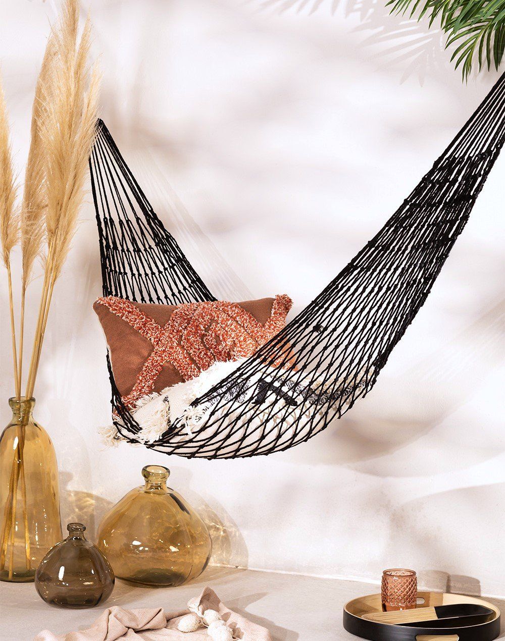 Hamaca de redes, de fibras naturales