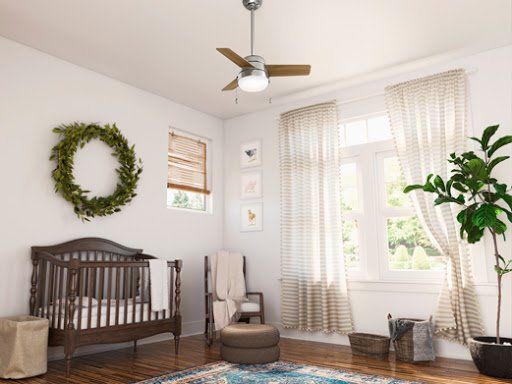 Ventilador de techo de metal