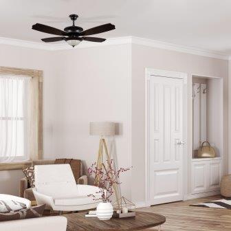Ventilador de techo led vintage