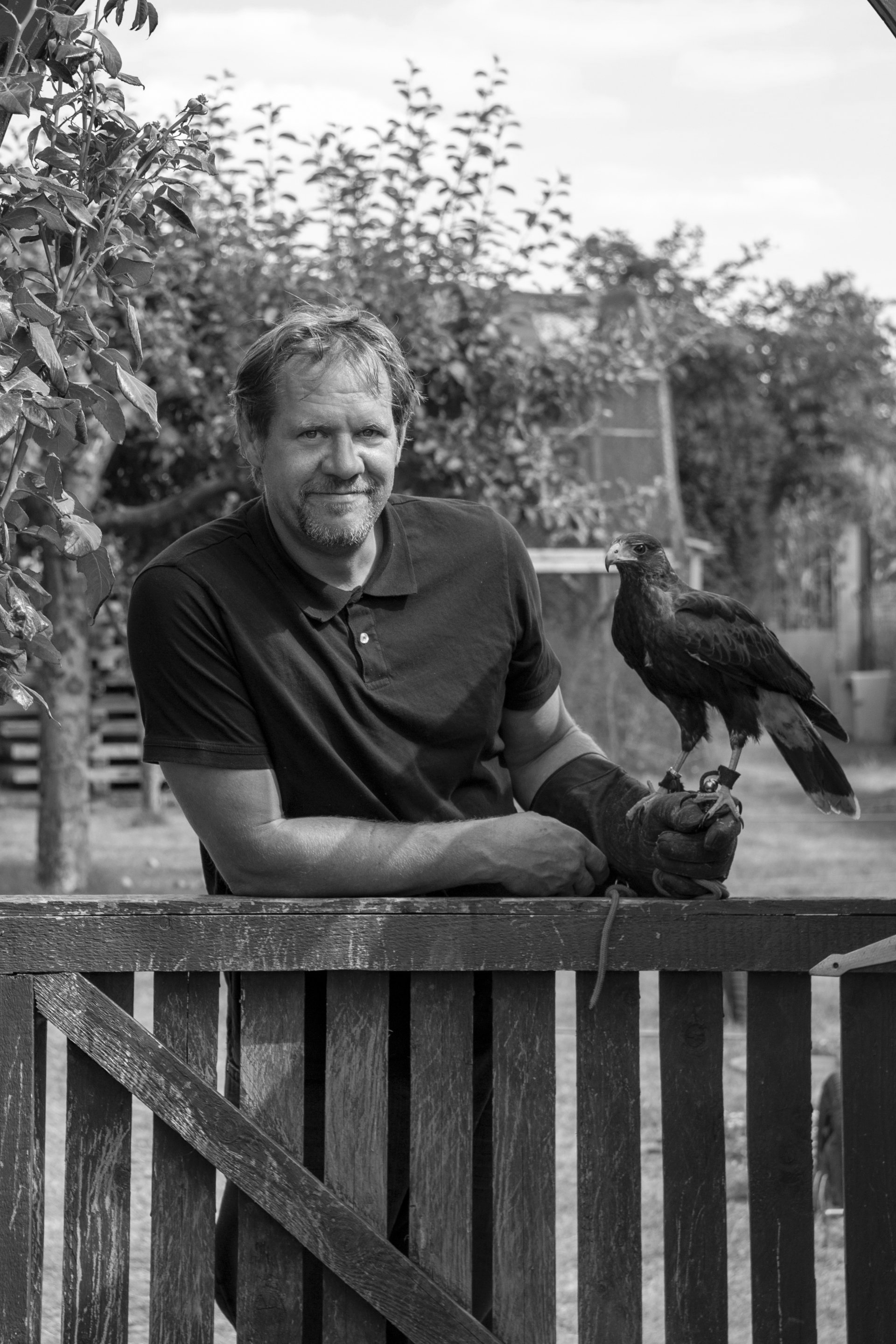 Schädlingsbekämpfer, Falkner und Jäger Alfred Berg von Falken ultima