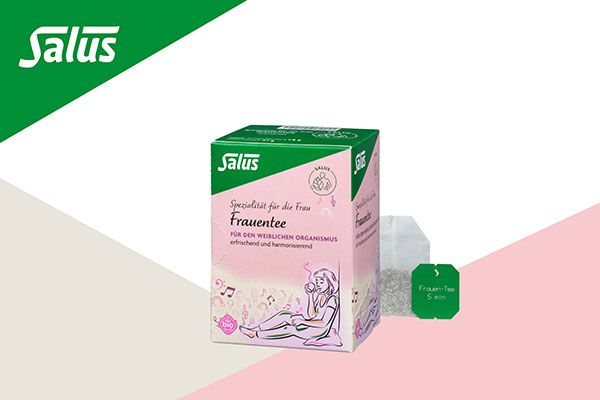 Salus Produktkategorie Tees mit Frauentee