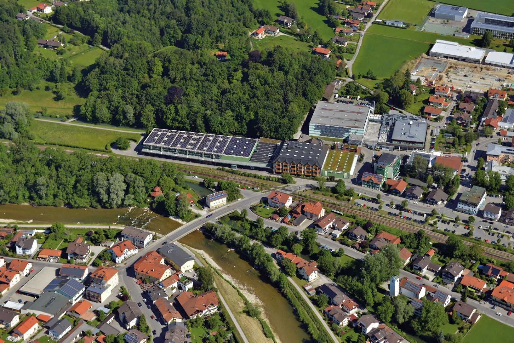 Salus Standort Vogelperspektive