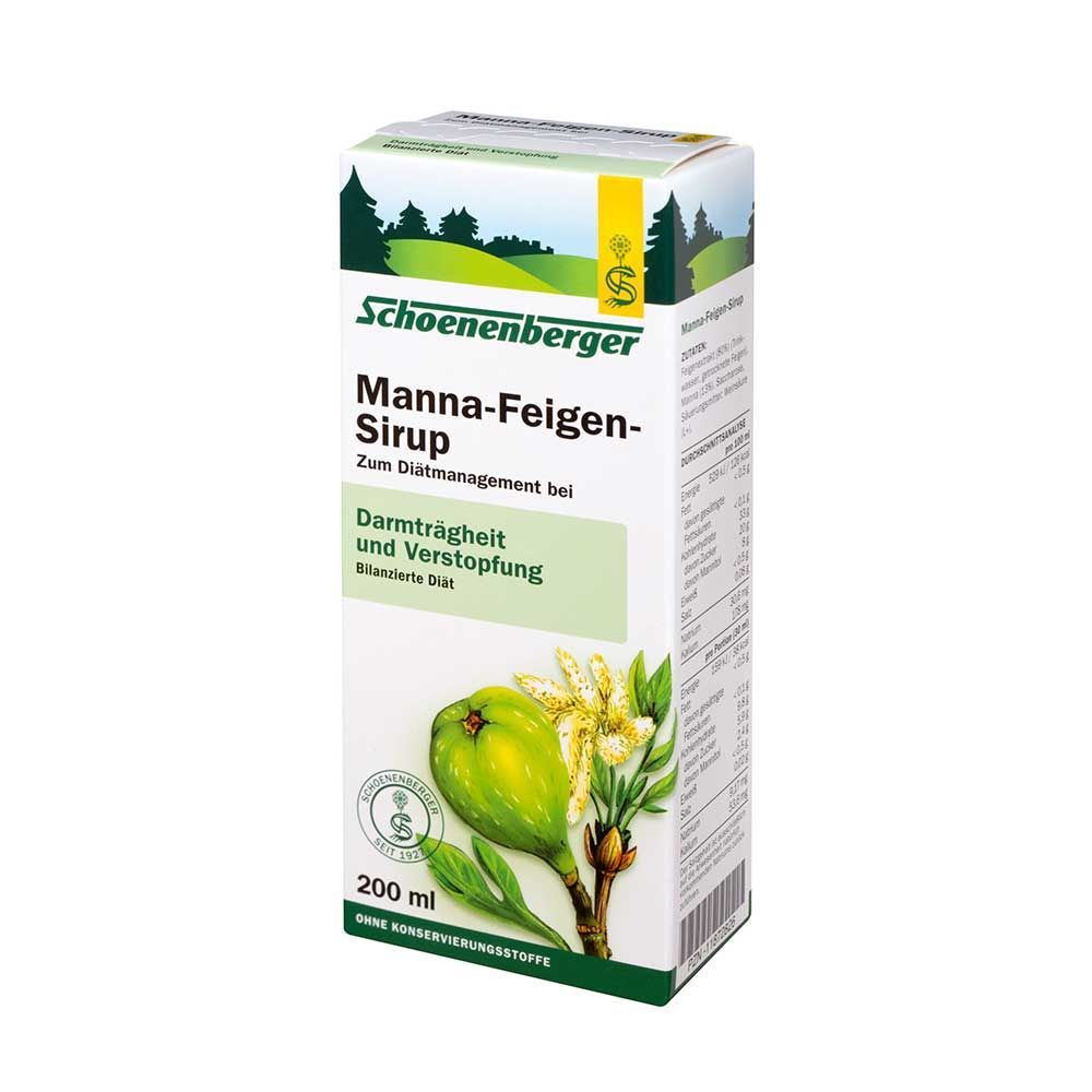 Manna-Feigen-Sirup Packung