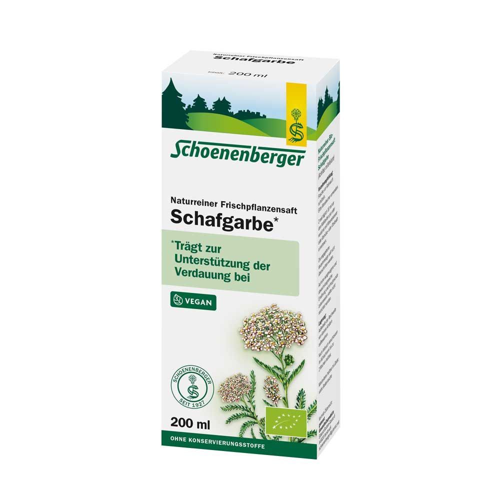 Frischpflanzensaft Schafgarbe Schoenenberger