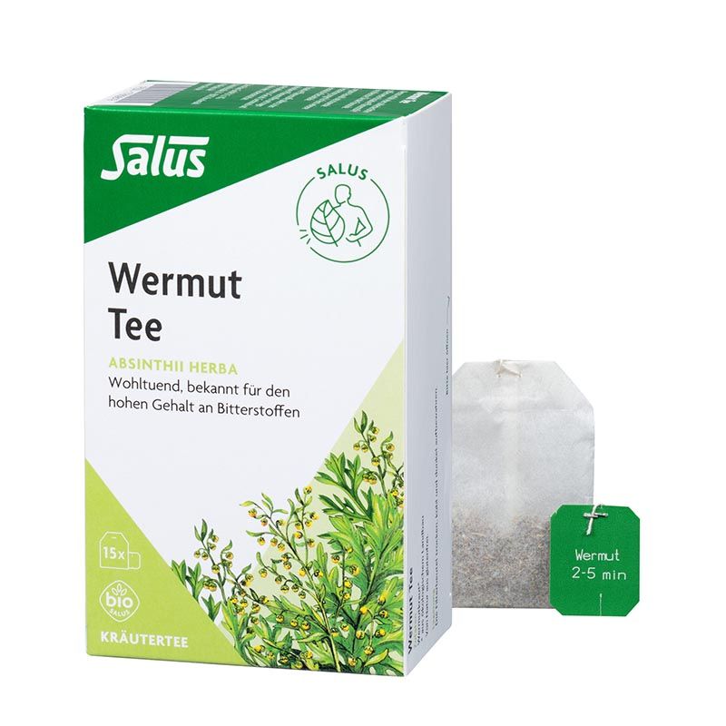 Wermut Tee Bio Packung mit Teebeutel