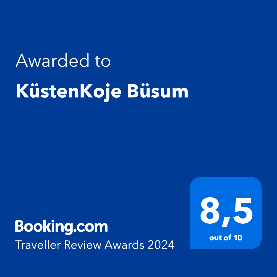 Erhalt des 
Traveller Review Award 2024 von booking.com