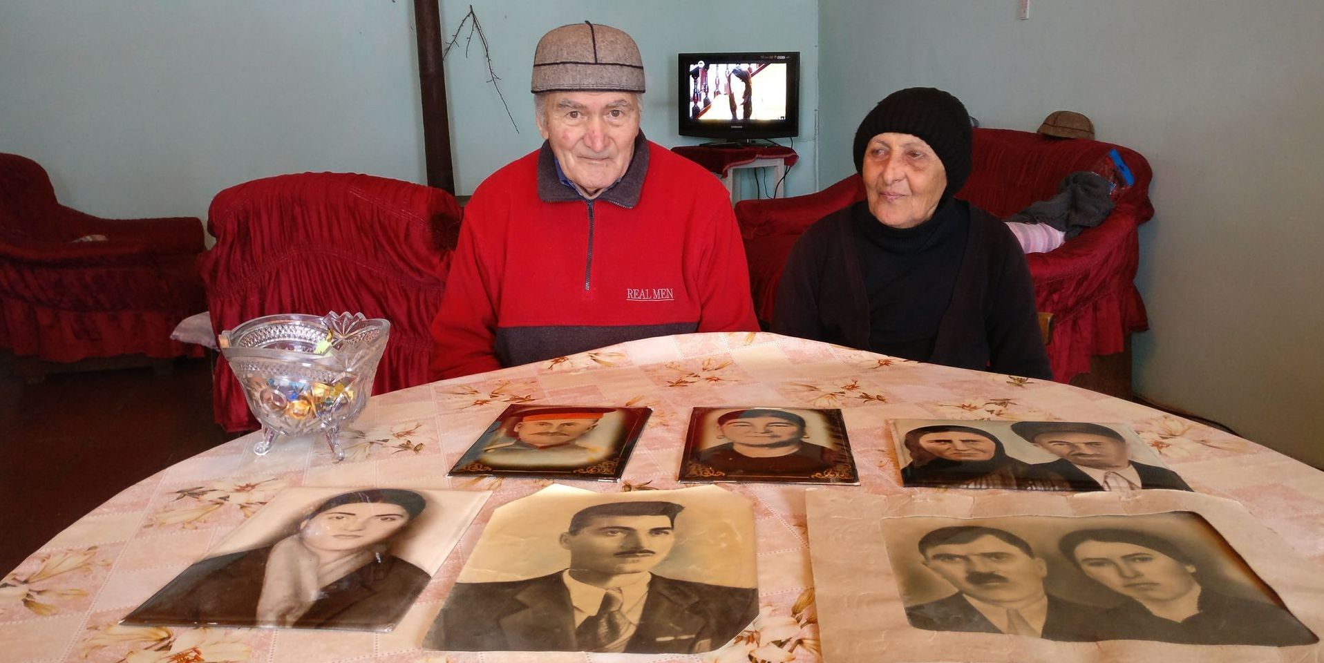 Ehepaar in Svanetien, Georgien, Foto von Carolin Reiter