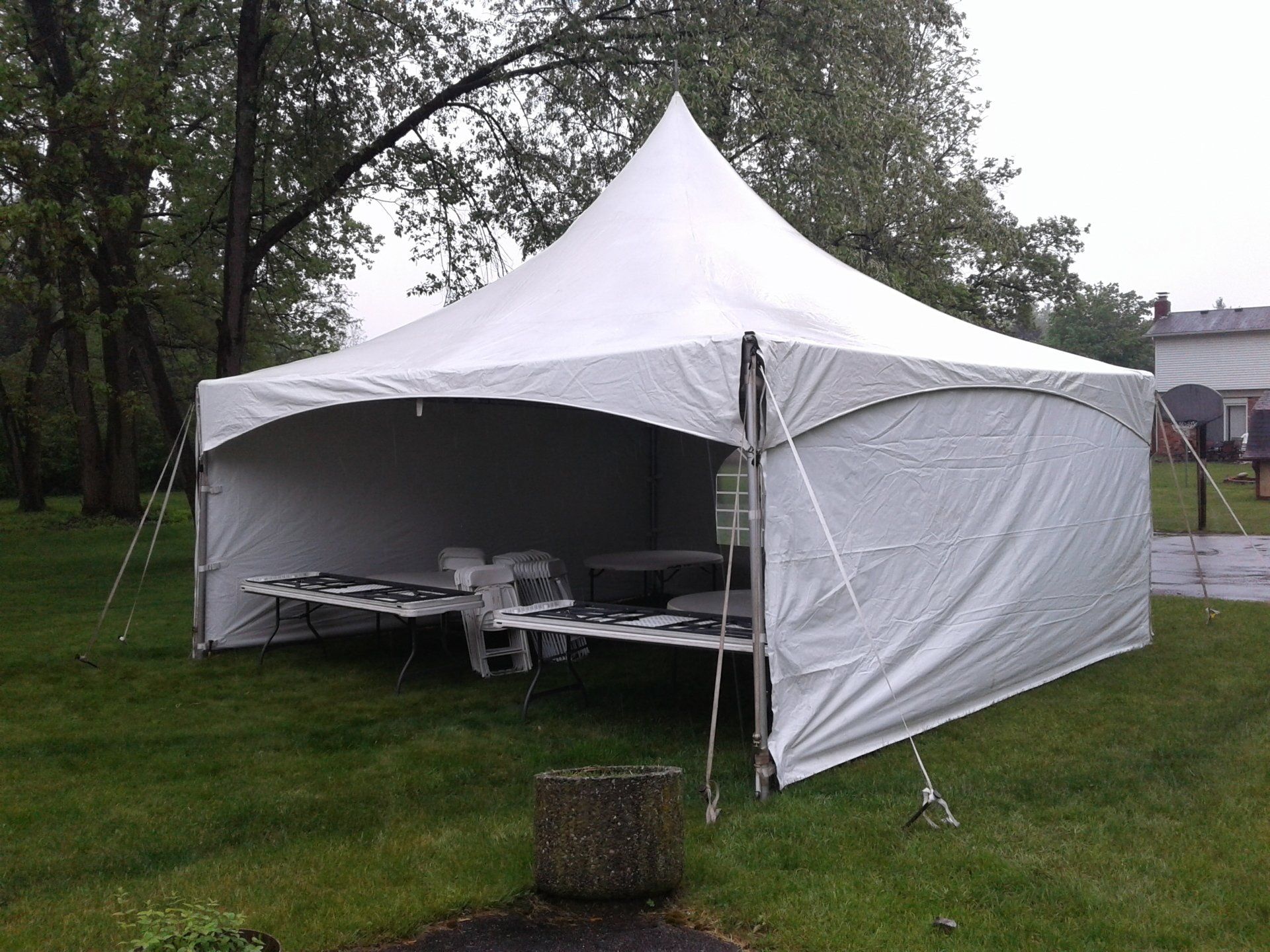 tent side rental