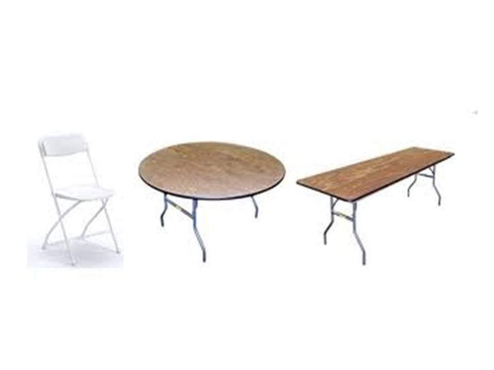 Table and Chair Rental