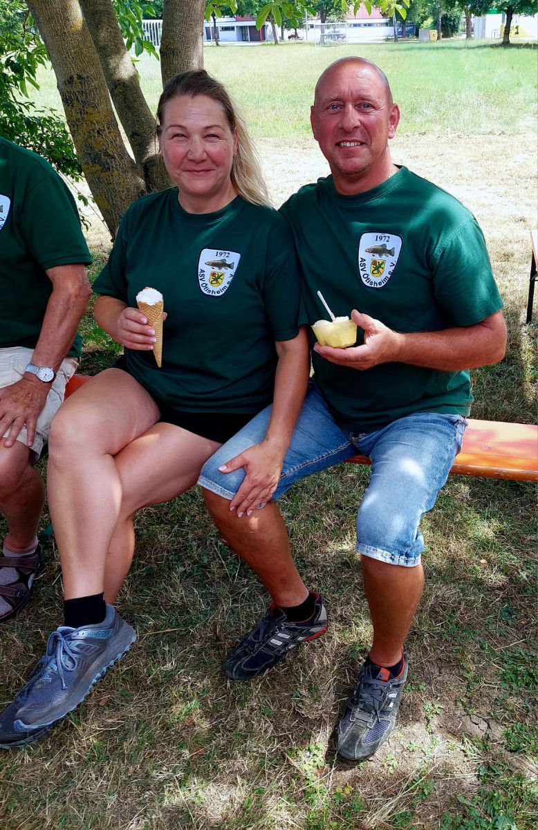 Kersttin und Marcus beim Eis