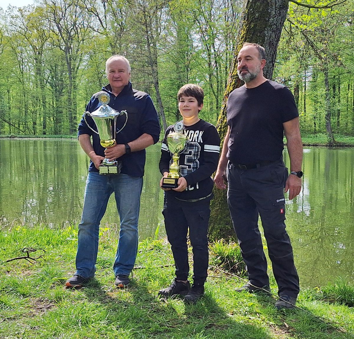 Pokalgewinner Anfischen, Johann und Emil