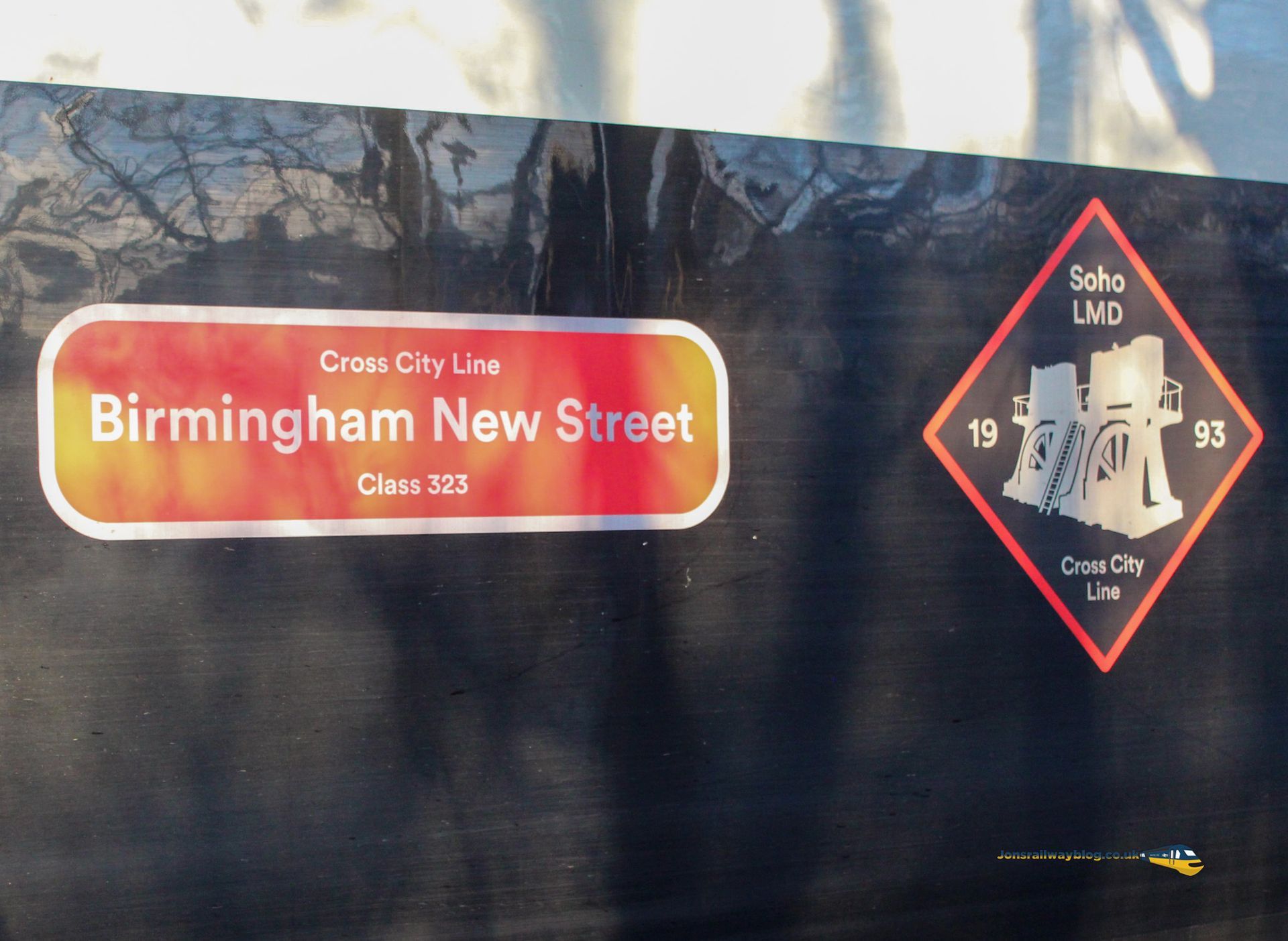 British Rail Class 323209 Nameplate