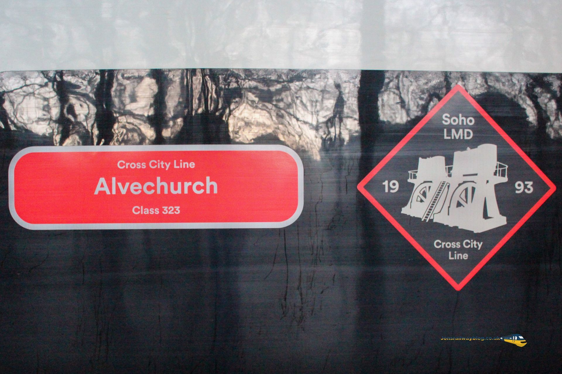 British Rail Class 323212 Nameplate