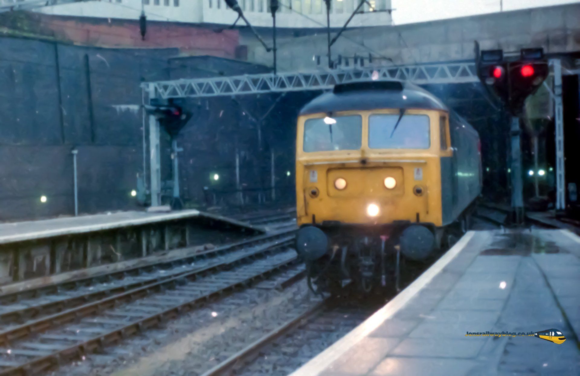 Class 47 at Birmingham New Street late 1980s