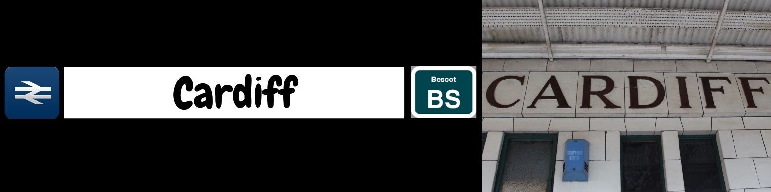 British Rail Cardiff Central Station