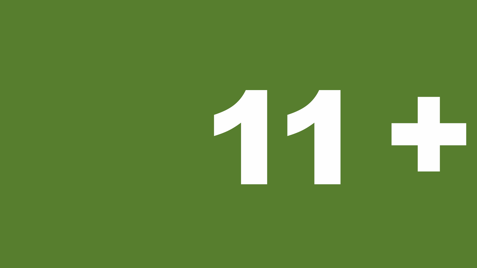 11+考试 11 plus exam