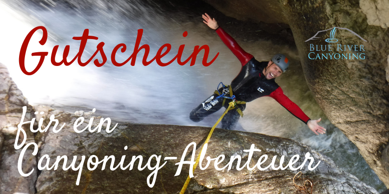 Gutschein Canyoning