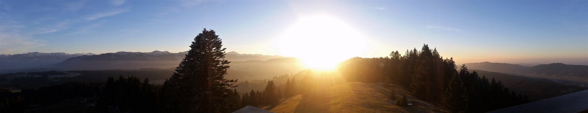Sonnenuntergang Hauchenberg Allgäu